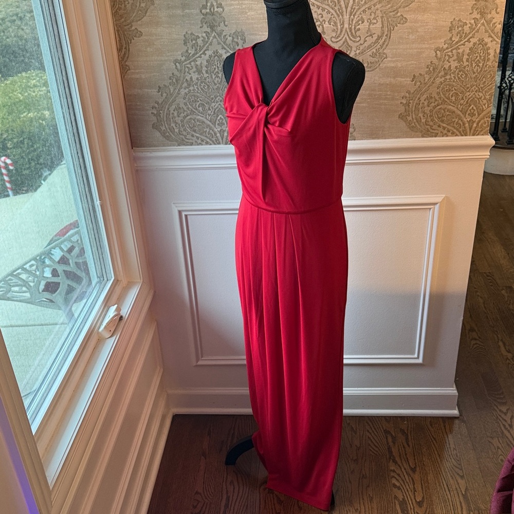 Armani Collezioni Vibrant Red Maxi Dress size 6 to 8 women’s